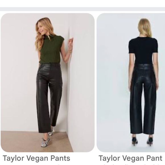 Pistola Taylor Vegan Leather Pants Size 27 - Picture 1 of 4